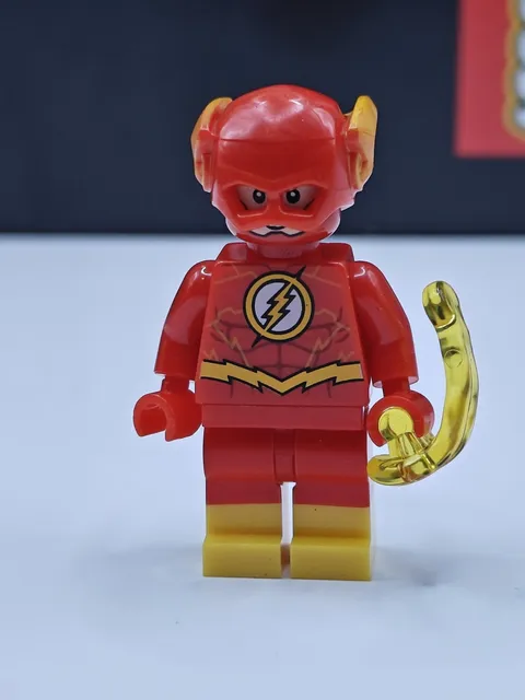 NEW DC Super Heroes The Flash Custom Lego Minifigure 76098 Speed Force Pursuit