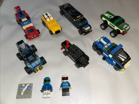 LEGO Racers Tiny Turbos Incomplete Lot READ