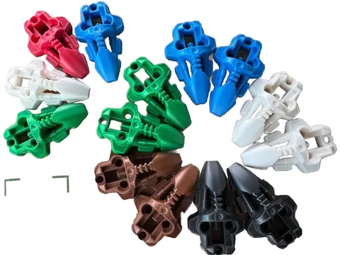 BIONICLE Rahkshi 44138 FEET - Pick Your Pieces White Blue Green Brown Black Lego
