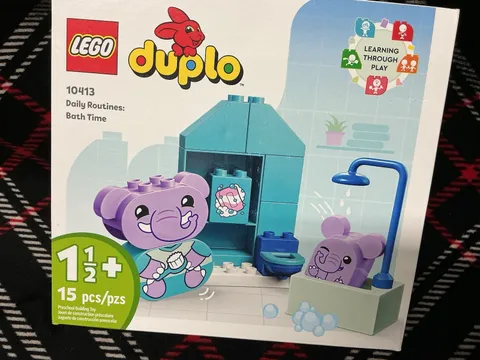 LEGO DUPLO Daily Routines: Bath Time Set 10413, 15 Pieces, Brick Separator