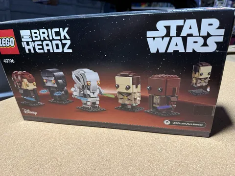 New/Sealed Lego BRICKHEADZ Revenge of the Sith Heroes and Villains 40796