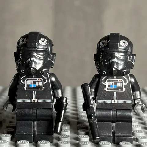 Lego Imperial TIE Fighter Interceptor Pilot Minifigure Star Wars sw0035b Lot 1G
