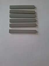 No 365. 6x Lego Tile 1x8.  4162 Light Grey