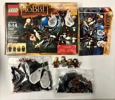 LEGO The Hobbit: Escape from Mirkwood Spiders (79001) - Complete; Manual & Box!