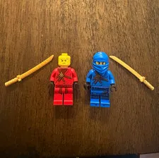 Lego Kai and jay dx incomplete, read description no cracks