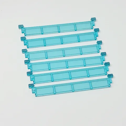 4218 LEGO Parts Garage Roller Door Section w/o Handle TRANSPARENT LIGHT BLUE (6)