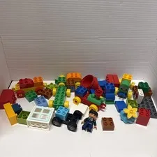 lego duplo misc lot used with 1 figure