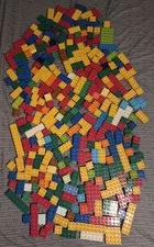 6.5 lbs LEGO DUPLO Bulk Lot – Basic Square & Rectangle Bricks