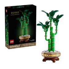 LEGO Botanicals Lucky Bamboo Artificial Plant for Indoor Display - Set for Adult