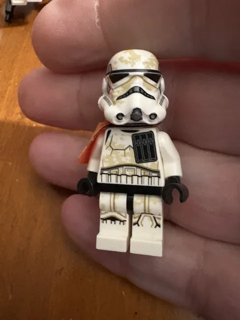 LEGO Star Wars Sandtrooper Squad Leader Minifigure sw0992 Orange Pauldron