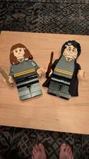 LEGO Harry Potter Jumbo Figures Harry Potter & Hermione Granger (76393) Built