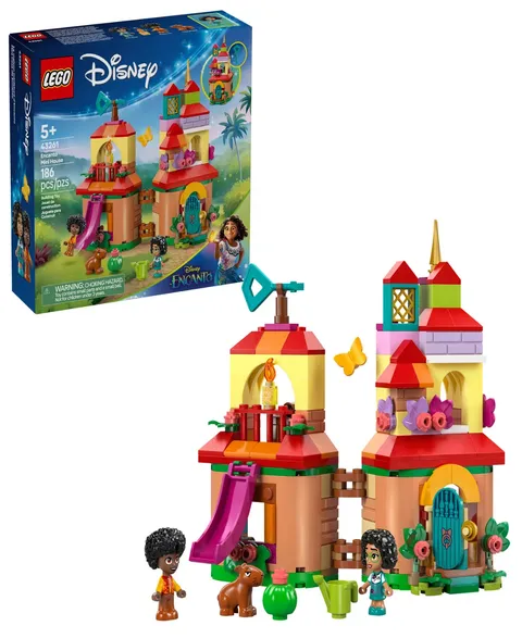 Disney Encanto Mini House Building Toy Set 43261, 186 Pieces