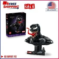 LEGO Marvel Venom Bust 76356 Collectible Building Set Display Decor 18+