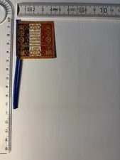 1x 54mm French Napoleonic 1st Guard Grenadiers Flag on Genuine Lego Flagpole