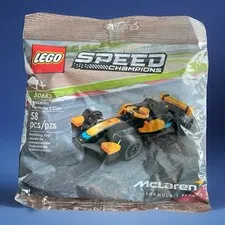 Lego 30683 Speed Champions MCLAREN FORMULA 1 CAR 58pc Polybag Building Toy Set