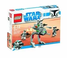 LEGO Clone Walker Battle Pack 8014 Complete NO BOX, NO INSTRUCTIONS