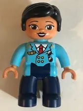 Lego Duplo Airline Pilot Figure toy