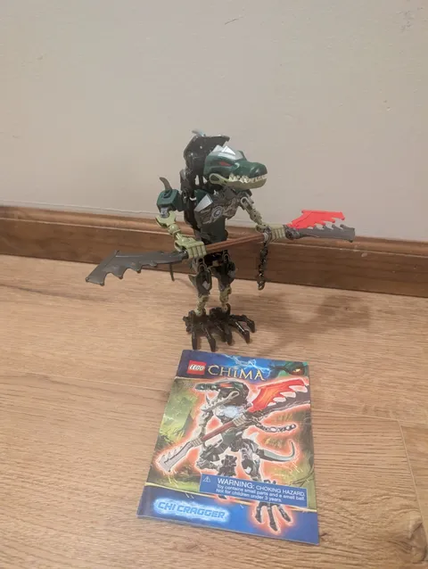 LEGO 70203 Legends of Chima CHI Cragger  Complete with Manual see description