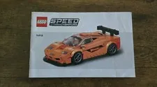 Lego Speed Champions Manual Only 76918