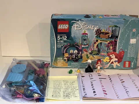 LEGO Ariel And The Magic Spell 41145 Incomplete See Photos Minifigures Included