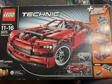 LEGO Technic Supercar 8070 Power Functions Motorised Set 1281 pcs