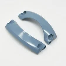 2459 LEGO Mudguard Arched #42 9x2x3 Rounded Top SAND BLUE (2)