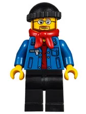 LEGO: Winter Holiday Train Station Bus Driver (hol090)