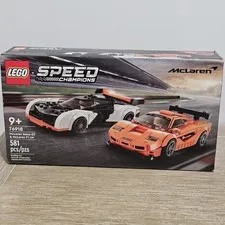 LEGO Speed Champions: McLaren Solus GT & McLaren F1 LM (76918) NIB