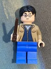 Genuine Lego Harry Potter Tan Jacket Minifigure Harry Potter from 76413 -hp408