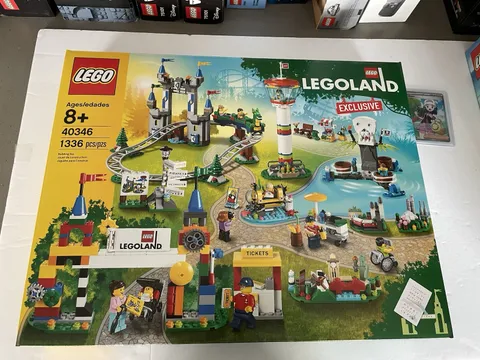 LEGO Exclusive: Legoland Theme Park (40346) | New | Sealed | Retired | Free Ship