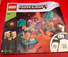 LEGO 21168 Minecraft The Warped Forest Instructions ONLY