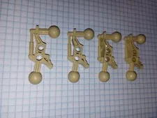 4 of Lego part 32173 in Tan Leg Technic Ball Joint 2 x 7 w/ 2 Ball Joint retired