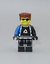 LEGO Alpha Team Dash Mission deep freeze  minifigure 4748
