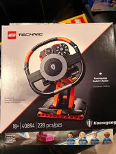 LEGO Technic Koenigsegg Sadair’s Spear Steering Wheel 40894 EXCLUSIVE GWP