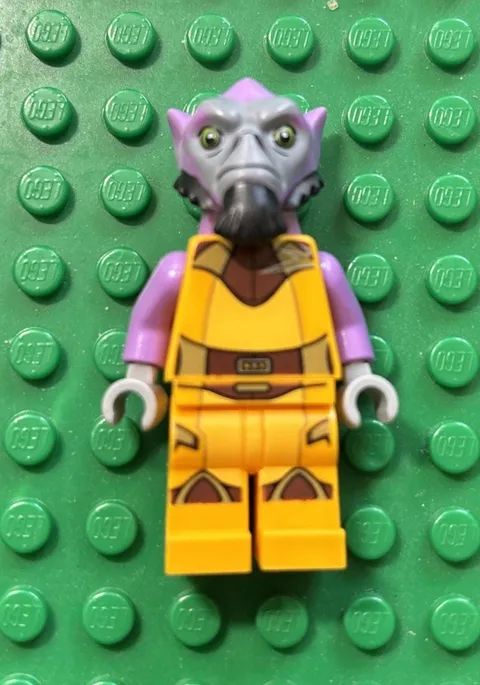 LEGO Star Wars Rebels Garazeb Zeb Orrelios Minifigure SW0575 75053 *Torso Crack!