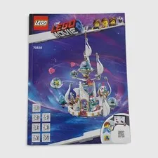 Lego 70838 The Lego Movie 2 Space Palace Replacement Instruction Manual Only
