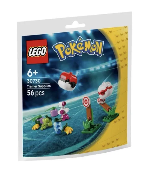 LEGO Pokémon Trainer Supplies NEW RELEASE! Factory Sealed Paper Bag! 30730