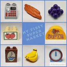 Lego Duplo 'MY FIRST SUPERMARKET' #6137 Retired Replacement Parts *YOUR CHOICE*