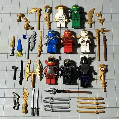 Lego Ninjago ZX Rise Of The Snakes Weapons Minifigure Lot Of 10 njo0039 E5 54