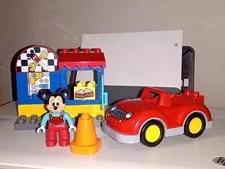 LEGO DUPLO DISNEY JUNIOR MICKEY MOUSE WORKSHOP SET#10829 99% COMPLETE RETIRED 