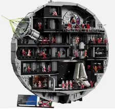 Lego Star Wars 75419 UCS Death Star - NEWLY ASSEMBLED w/BOX + Inst. NO MINIFIGS