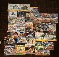 Lego Instruction manual booklet lot