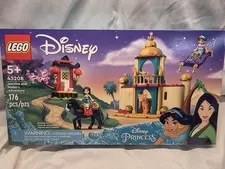 LEGO 43208 - Jasmine and Mulan’s Adventure- Disney Princesses - New and Sealed