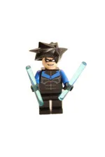 LEGO 2006 Nightwing Minifigure Original Batman DC Theme Vintage