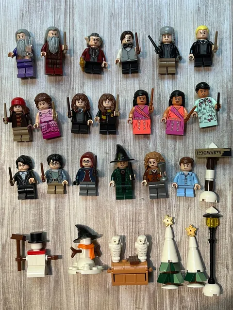 Lego Harry Potter 19 Minifigures Lot plus extras EUC