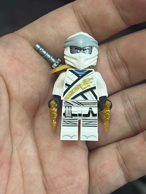 Genuine Lego njo670 Minifig Figurine: Ninjago Zane Fast Shipping！