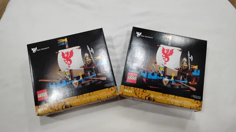LEGO Ideas 40912 Sea Serpent. 2 Sets. New,Sealed. GWP