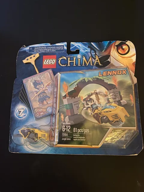 BRAND NEW! LEGO Legends of Chima Speedorz 70104 Jungle Gates Lennox FREE SHIP!