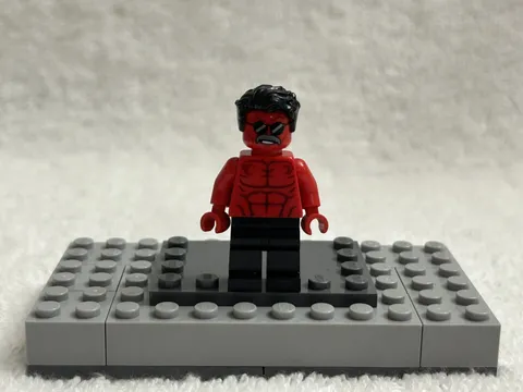 LEGO Marvel Super Heroes Red Hulk Minifigure 