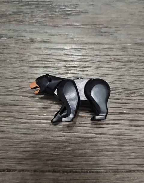 LEGO City 60188 60173 Black Bear with 2 studs on the back